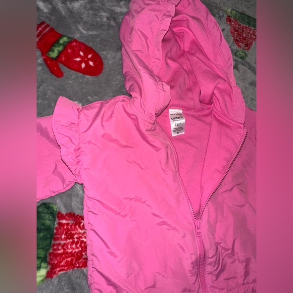 Baby Girl Lined Windbreaker - Picture 3 of 5